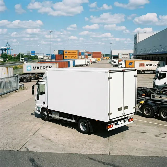 Weltweiter Nutzfahrzeuge Export ab Augsburg Güterverkehrszentrum