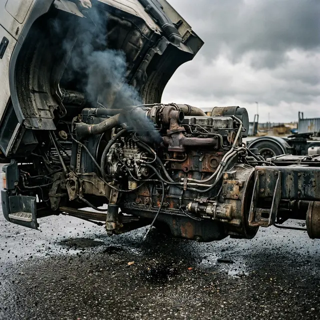 Lkw Ankauf Export beim Hafen Duisburg