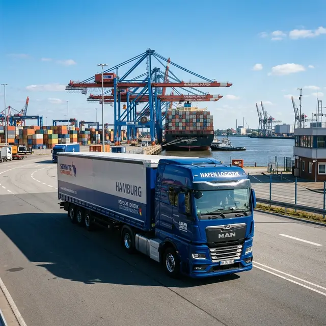 Lkw Ankauf Export Lübeck Hafen