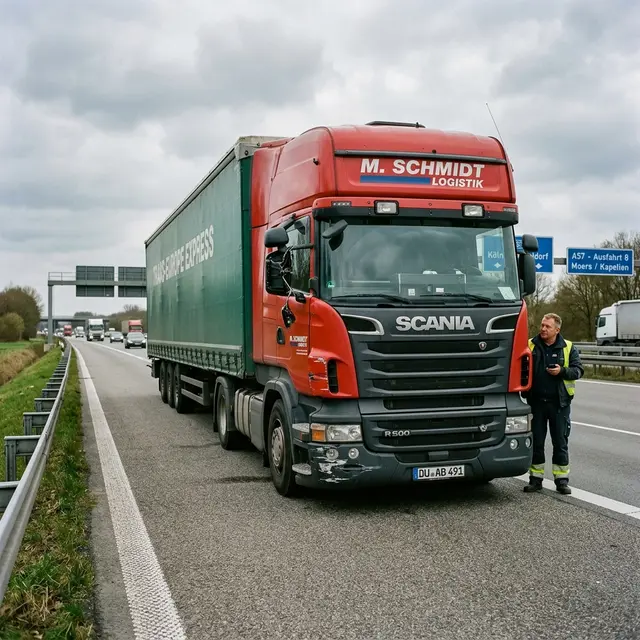 Unfallwagen Ankauf LKW Moers A40 A57