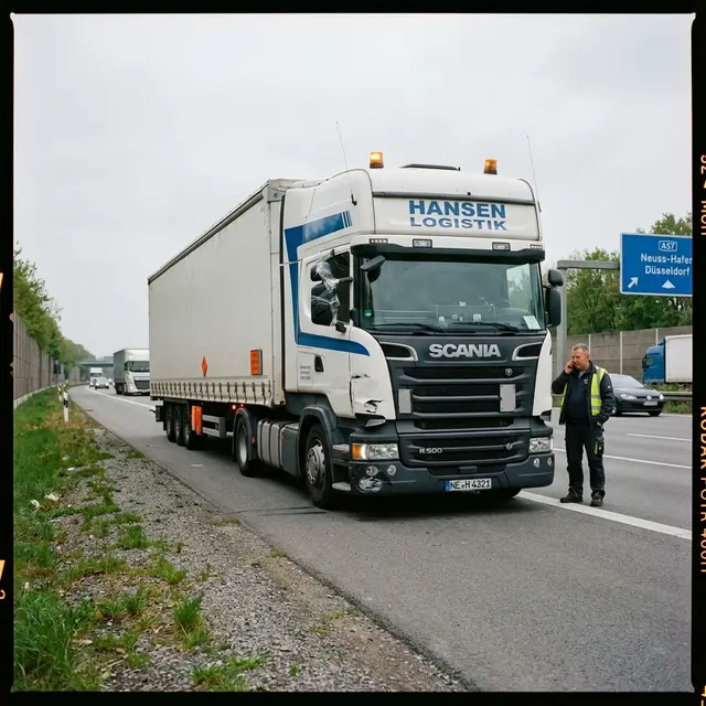 Unfallwagen Ankauf LKW Neuss Autobahn
