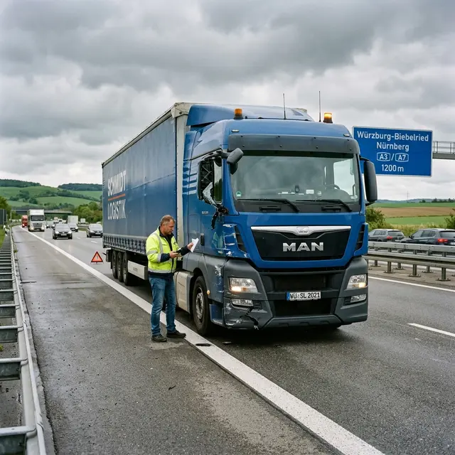 Unfallwagen Ankauf LKW Würzburg A3